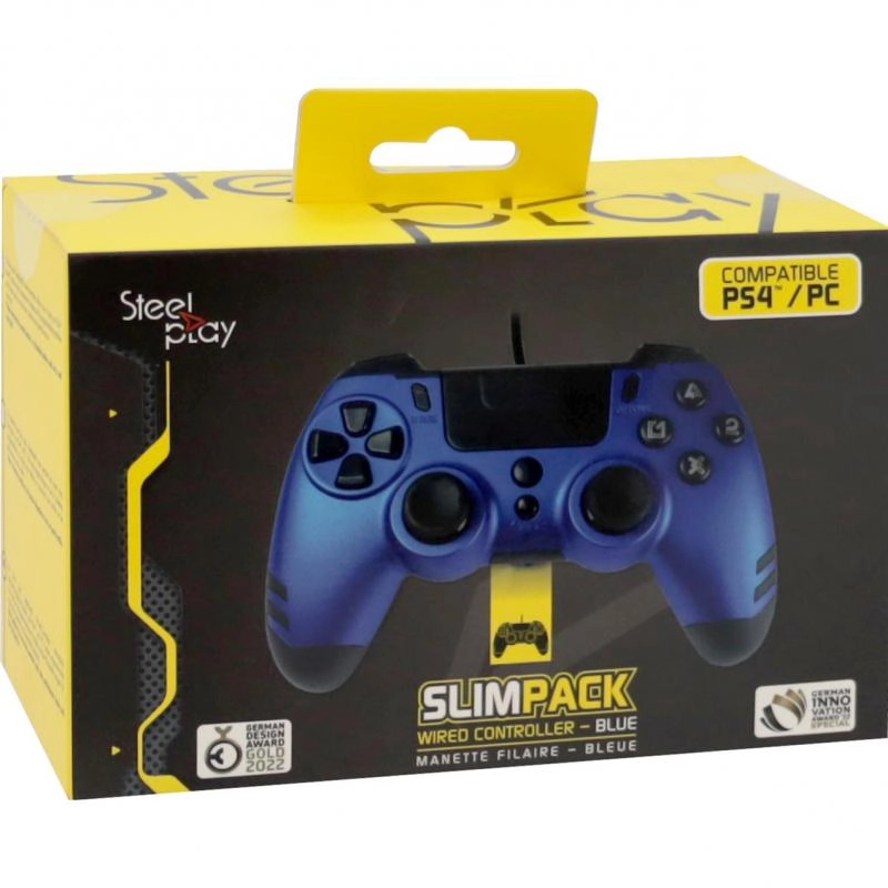 Slimpack Wired Controller (PS4/PC) Sapphire Blue