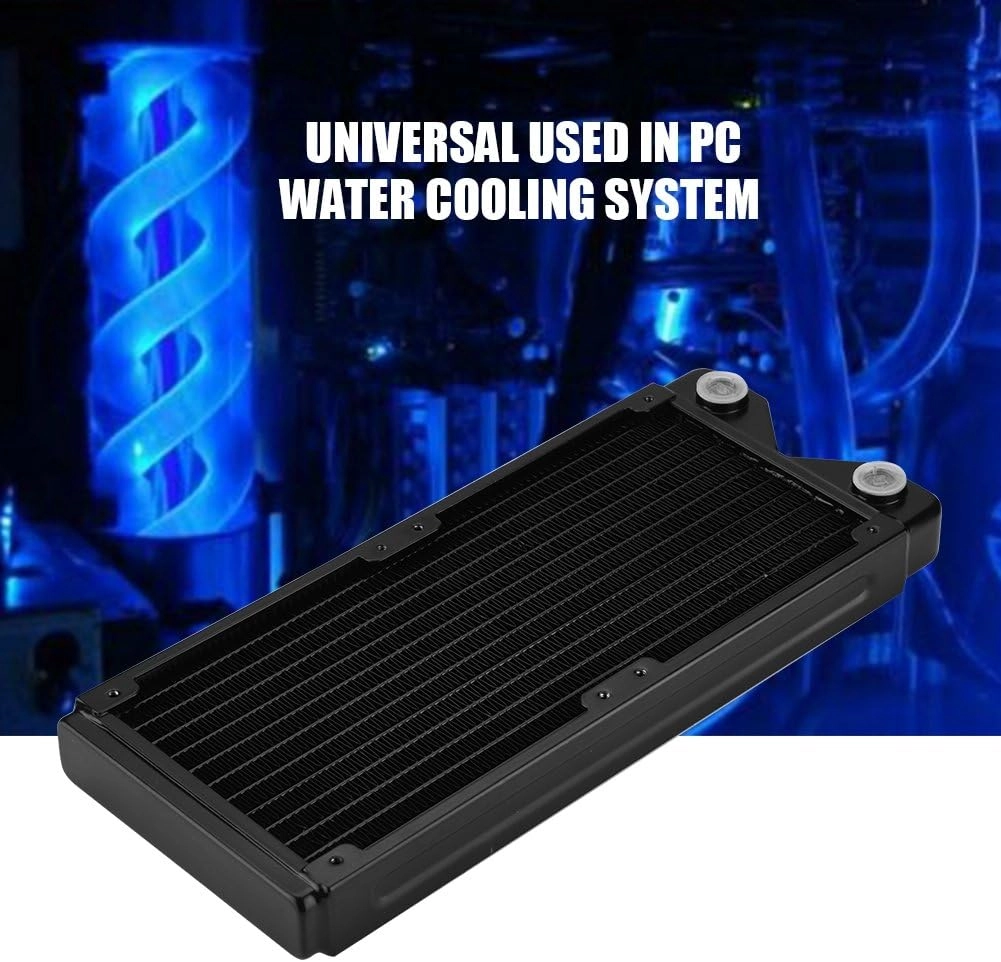 Water Heat Exchanger - G1/4 Thread 240mm Copper