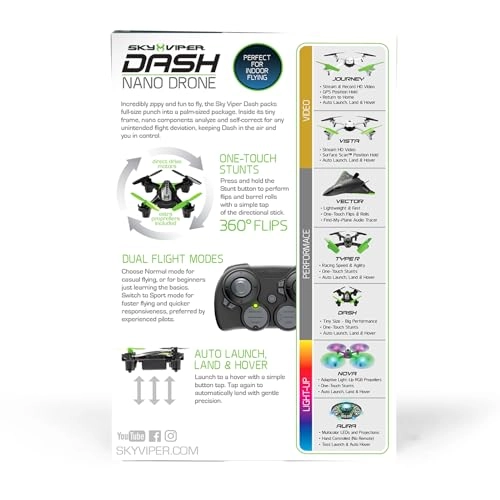 Dash Nano - Lightweight design; racing class flight technology