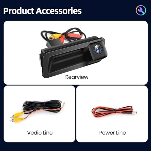 Rear View Camera - Night vision Wire AHD 720P