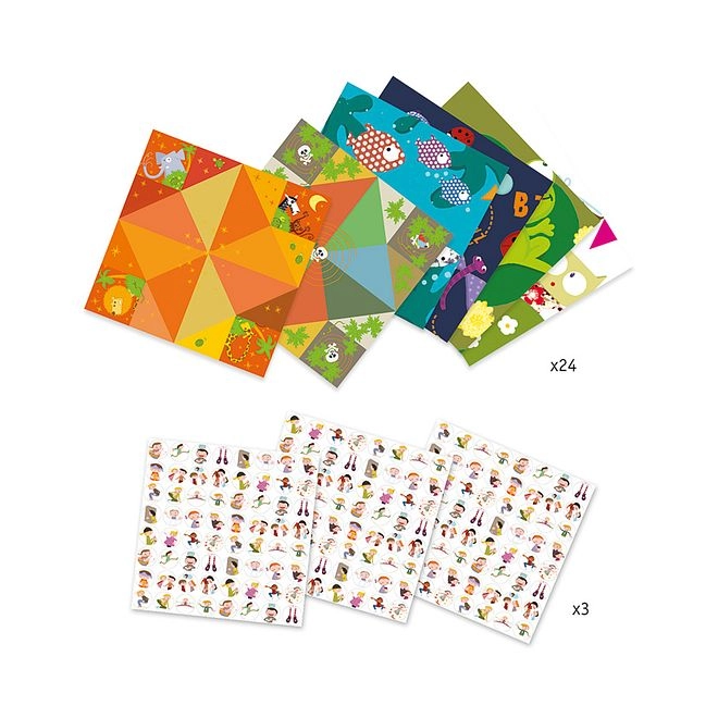 Origami Pretty Faces