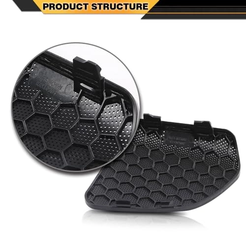 Speaker Guard Covers - Compatible with Honda GL1800/A Goldwing 2001-2005 2Pcs Black