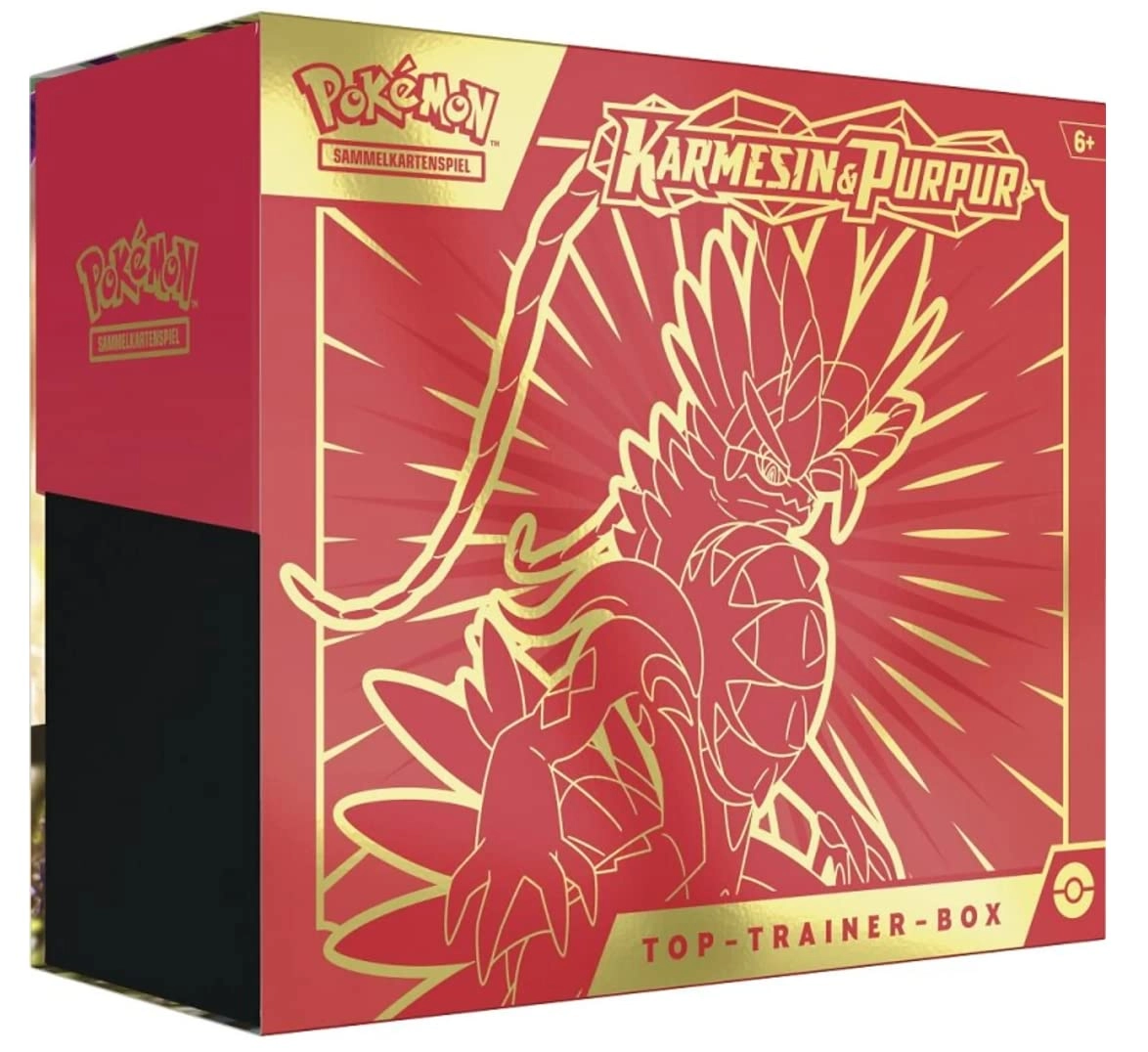 Pokémon KP01 Top-Trainer Box DE - 9pcs
