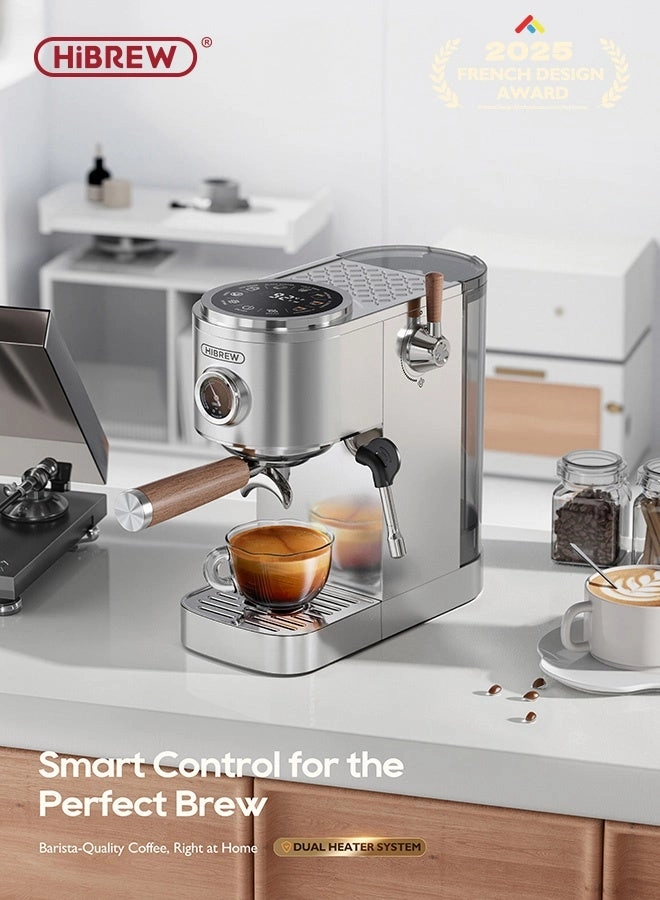 3-in-1 Semi-Automatic Espresso Machine & Milk H13A