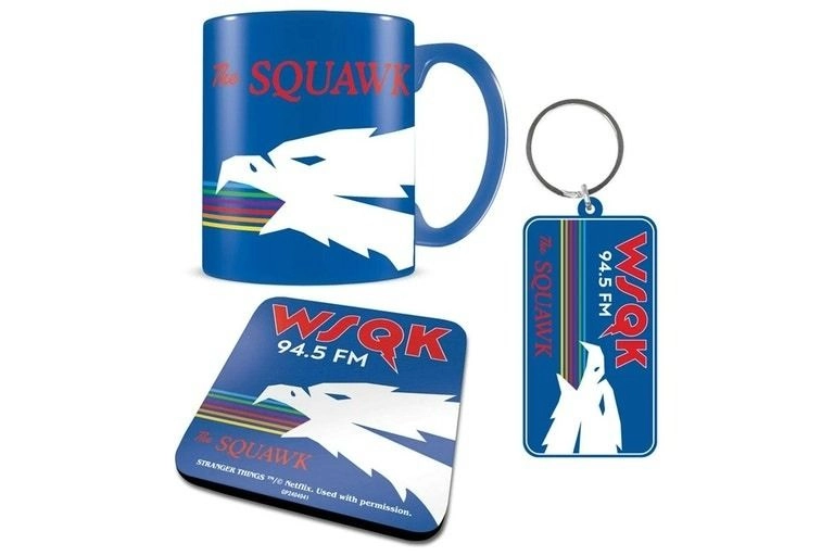 Stranger Things Mug + Stranger Things Coaster + Stranger Things Key Ring