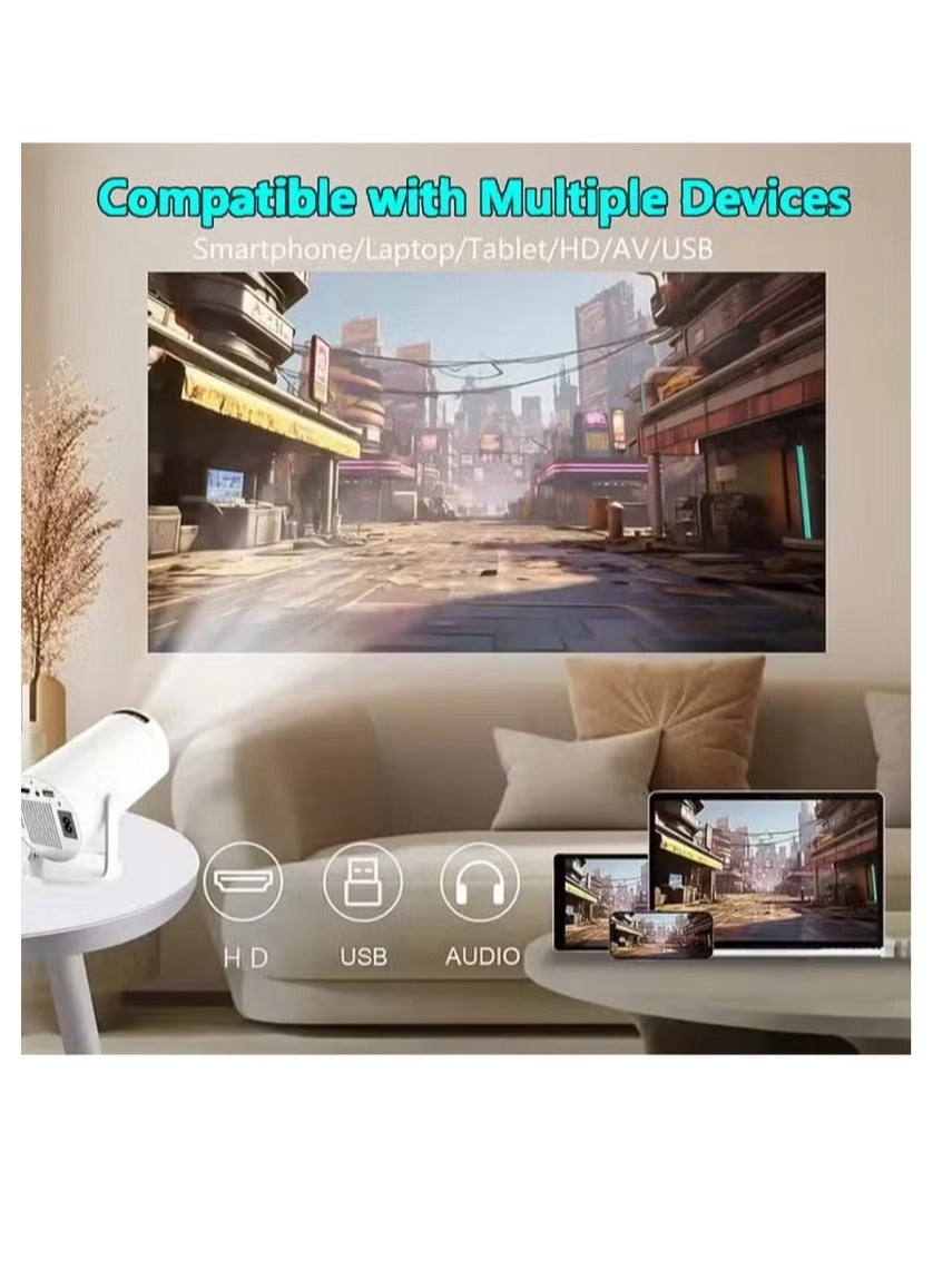 Portable Multimedia Projector - 4K Ultra HD Premium Lens