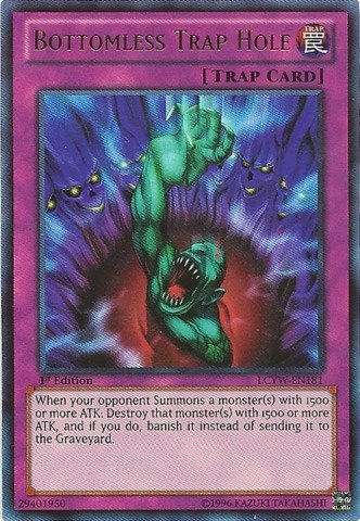 Yu-Gi-Oh! Bottomless Trap Hole - LCYW-EN181 Legendary Collection 3