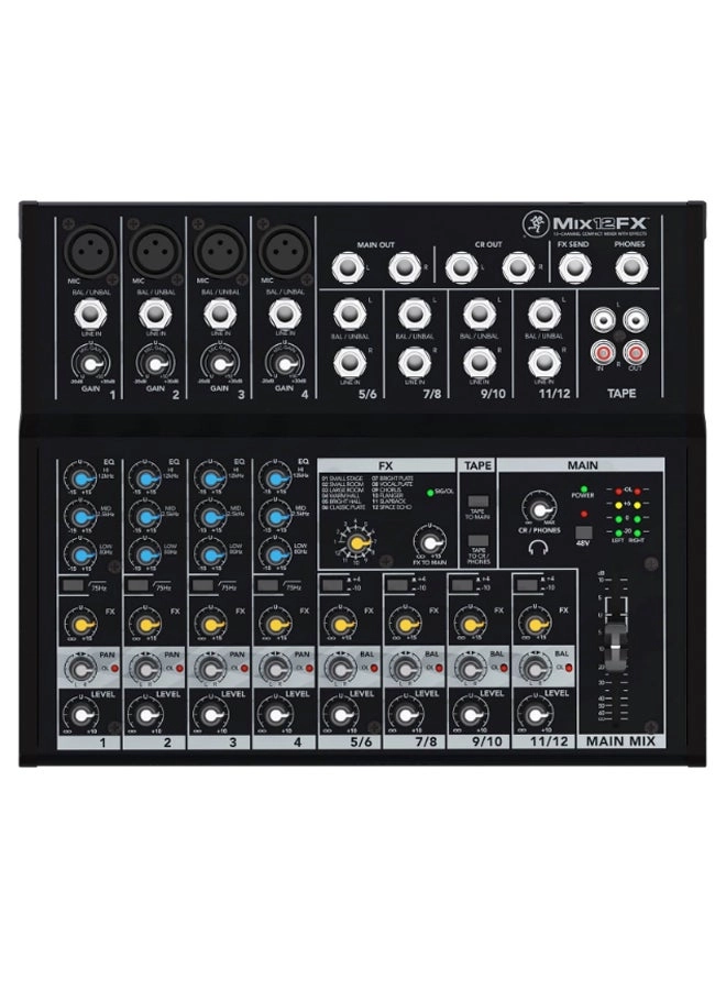 Mix12FX - 12-channel