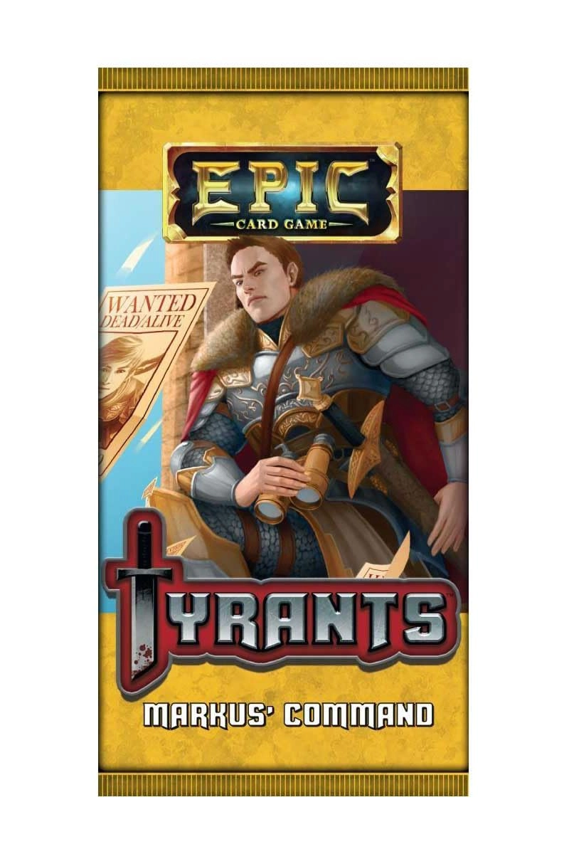 White Wizard Games Epic Card Game Expansion: Tyrants - Markus' Command