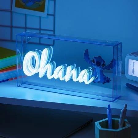 Stitch Ohana - LED Neon Light