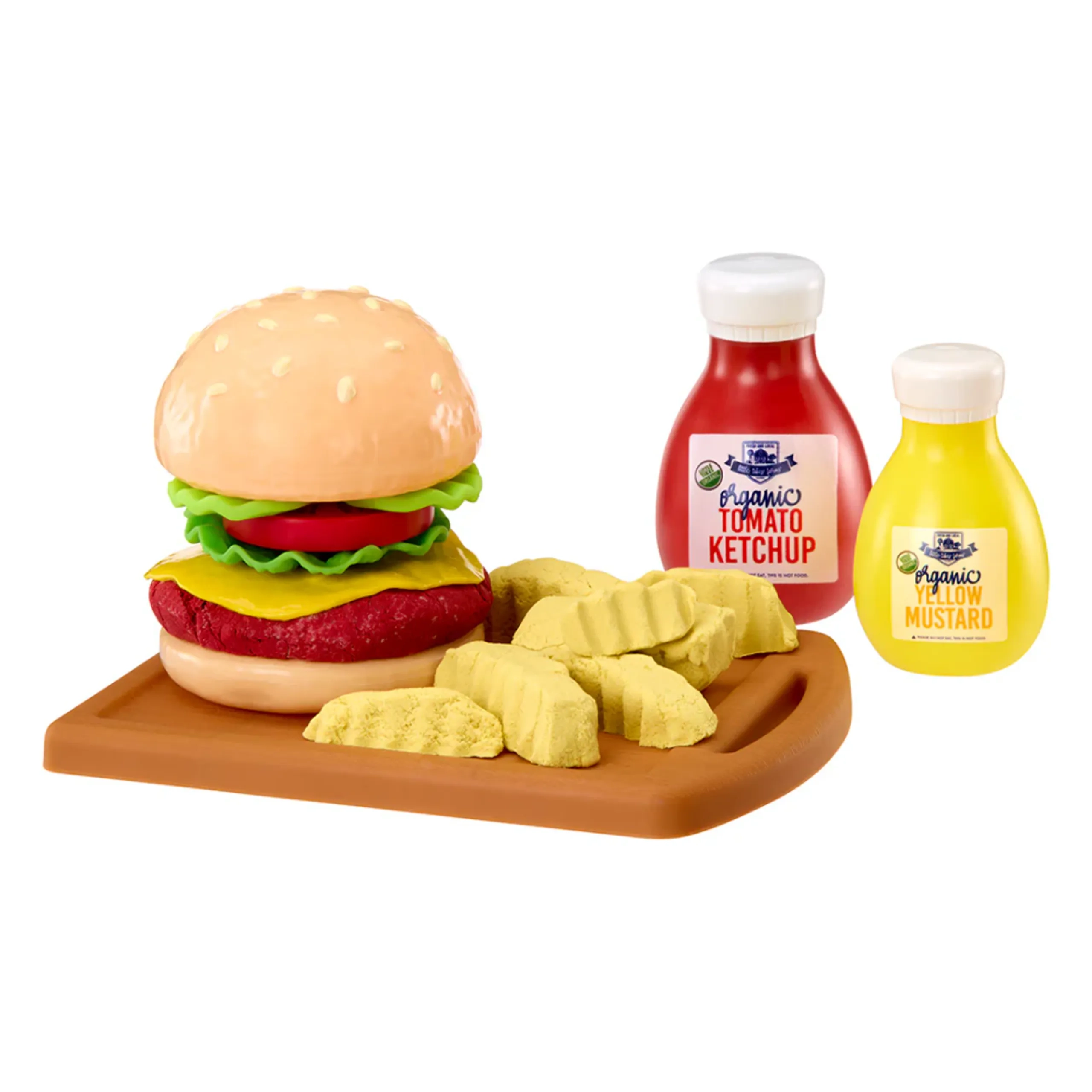 Creative Chefs Cheeseburger & Fries Kit - 22 Pcs (816-LIT_643194)