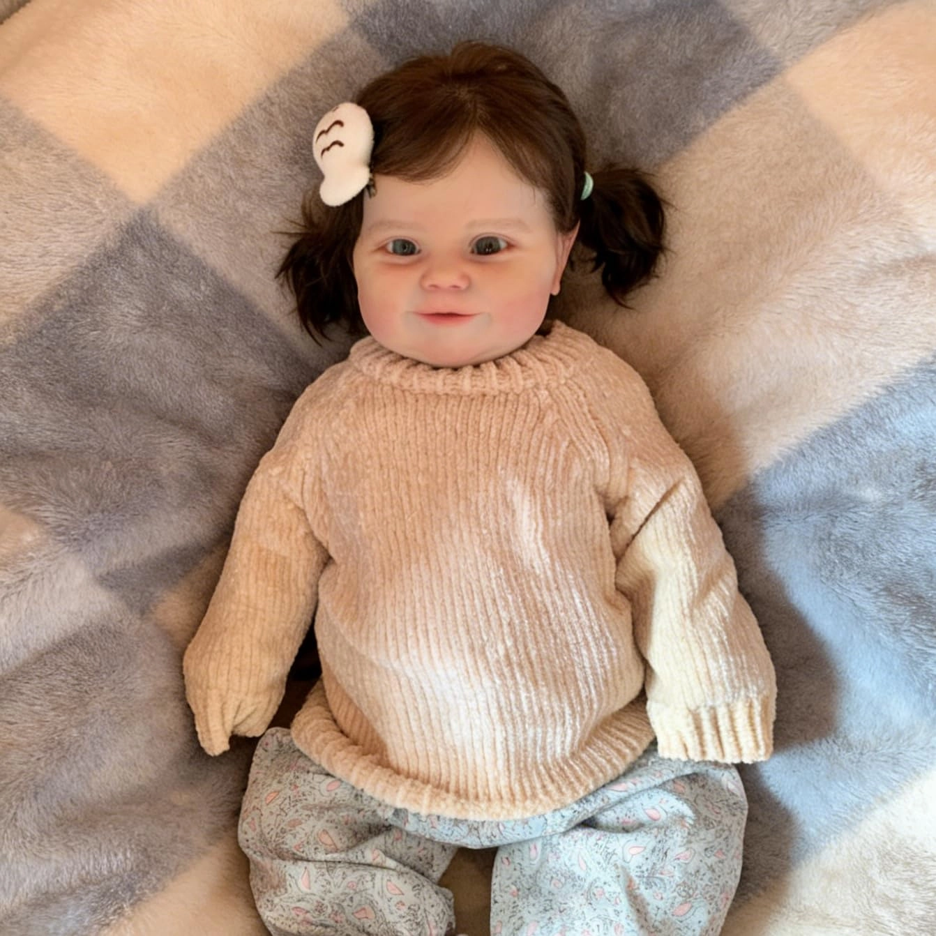 Maddie Reborn Baby Doll - 20 Inch Full body vinyl girl Ages 3+