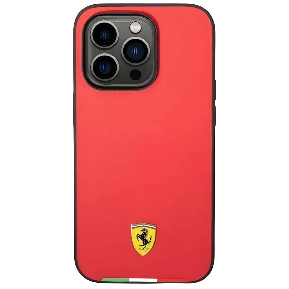 Ferrari Magsafe Carbon Effect Hard Case - PU for iPhone 14 Pro