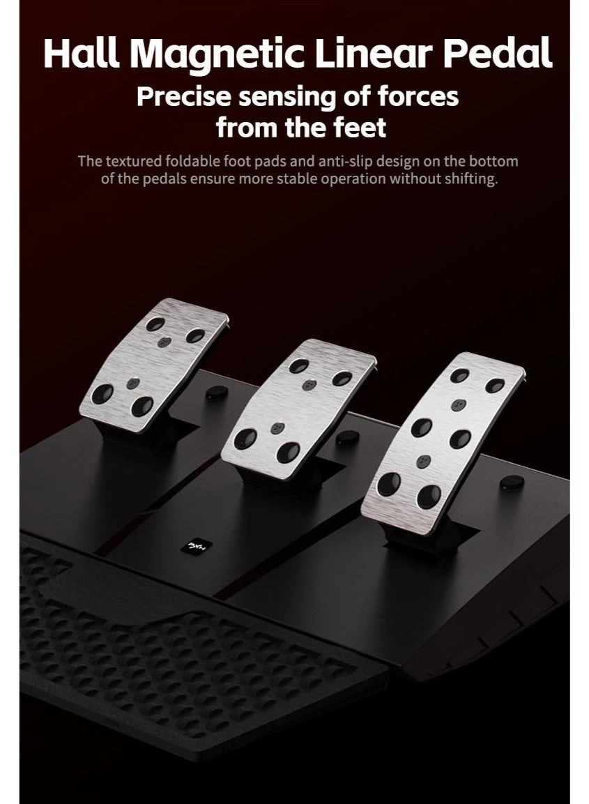 V9 Gen 2 Racing Wheel & Pedals - PC/Xbox/PS4/Switch