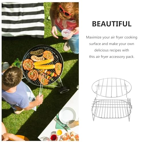 Air Fryer Rack - Stainless Steel 2pcs