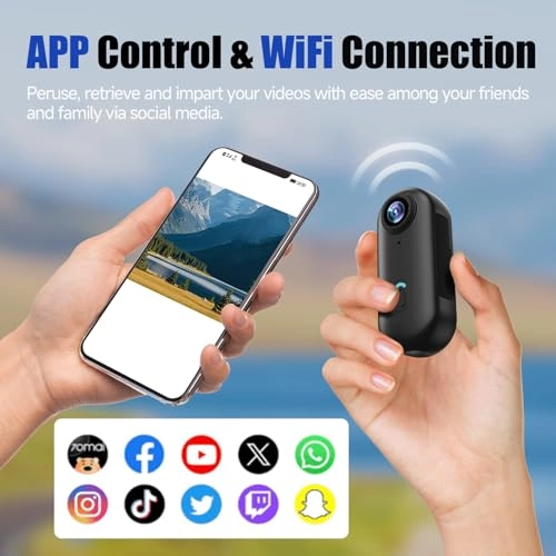 Mini Body Camera - 64GB 4K