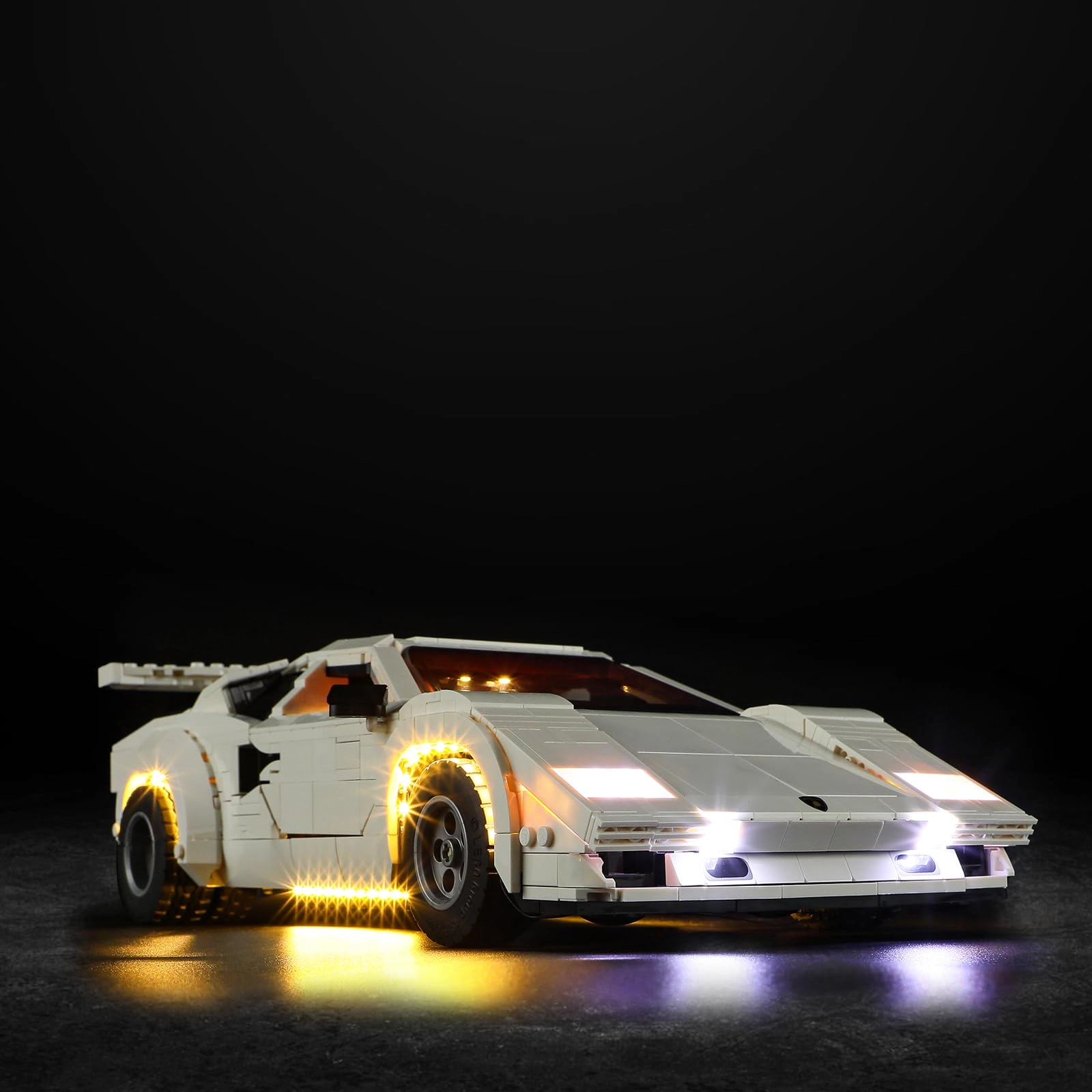Vaodest Led Light for LEGO 10337 Lamborghini Countach 5000 Quattrovalvole