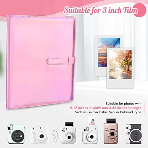 Photo Album - 360 Pockets Magic pink