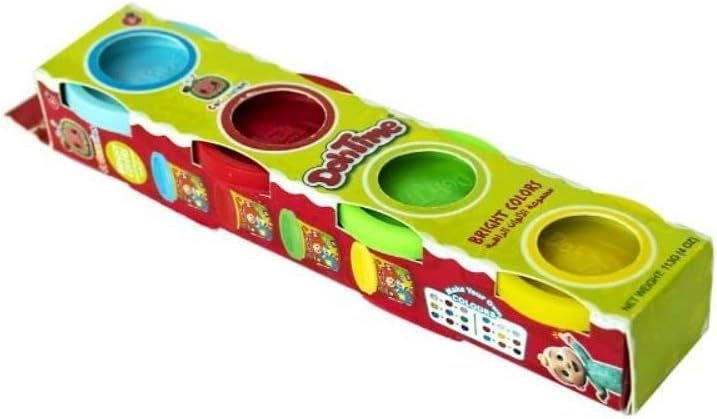 Cocomelon Bright Colors Dough - 3+ years 4 pcs