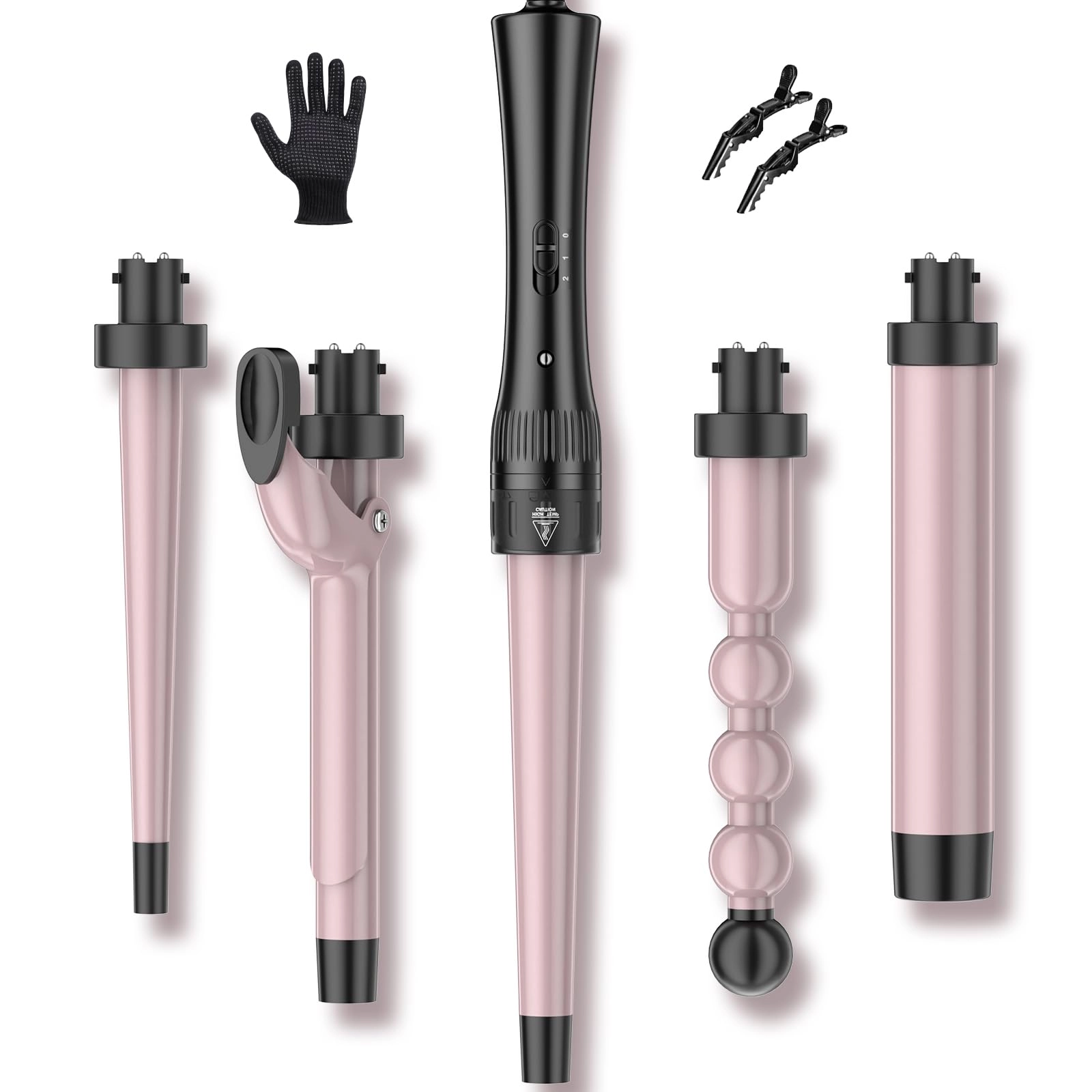 LOOF BEAUTY ELECTRICAL APPLIANCE TECHNOLOGY ( DONGGUAN ) Co, Ltd. ELEHOT-Store 5 in 1 hair curler set - 10mm-32mm