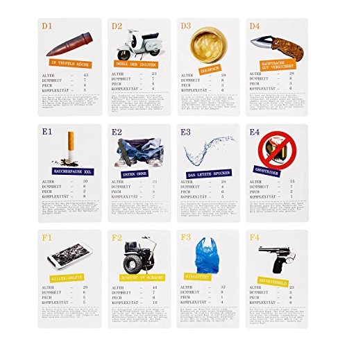 Darwin Awards Quartet - Card Game