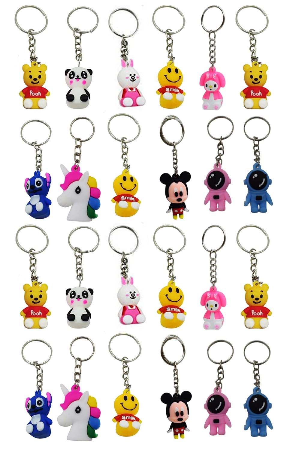 Asera cartoon character keychains - Cartoon