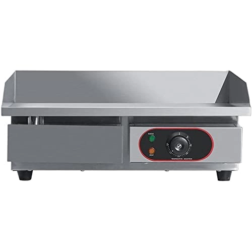 Electric Countertop Flat Top Griddle - 550*350*8mm