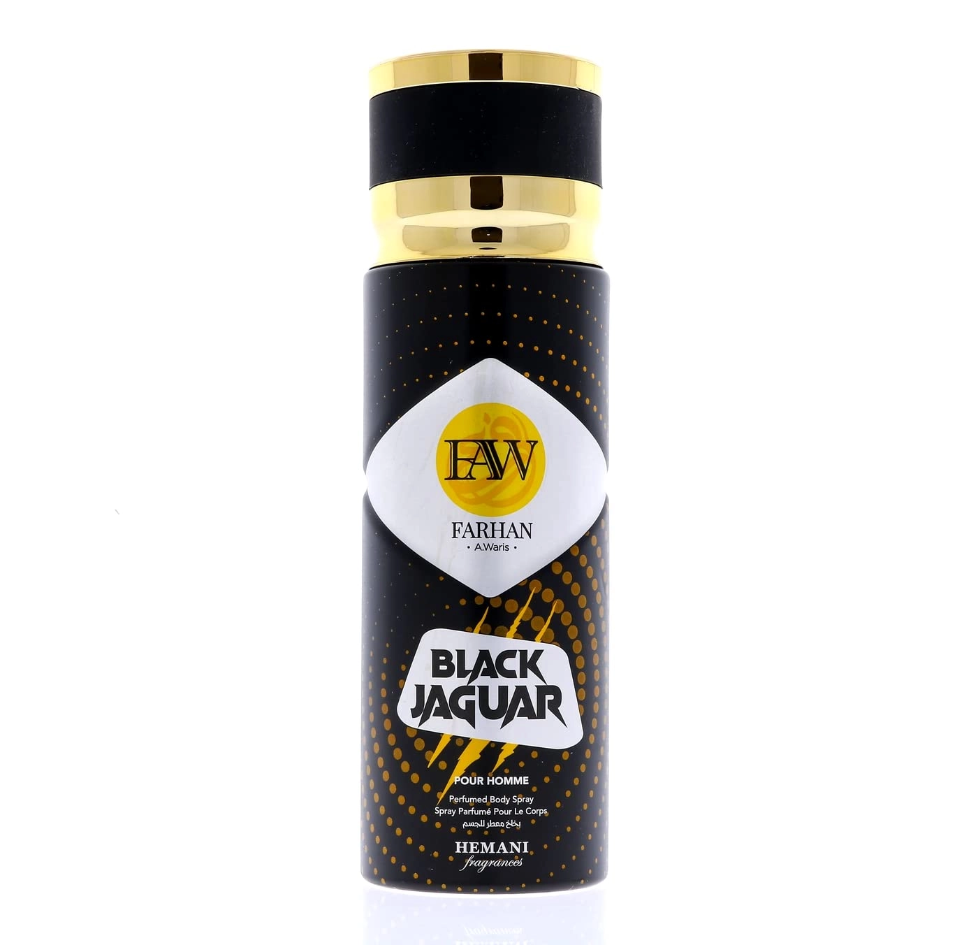 Hemani Herbal LLC Faw Black Jaugar Eau de Toilette 100 ml