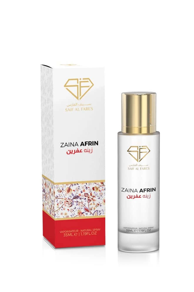 Saif Al Fares Zaina Afrin - 35 ml Rose Leafy Green