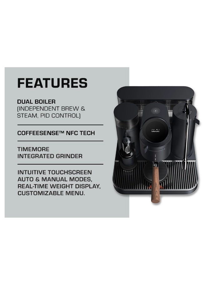 11000204 - Built-in Grinder Dual Boiler 58mm Portafilter