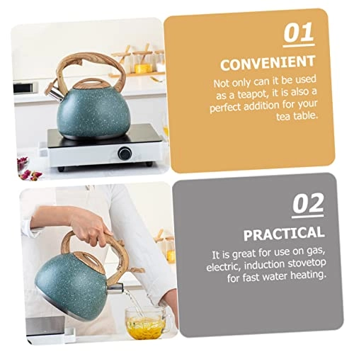 Stainless steel whistle kettle - 3.5L