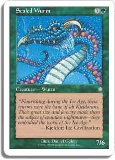 Wizards of the Coast Scaled Wurm