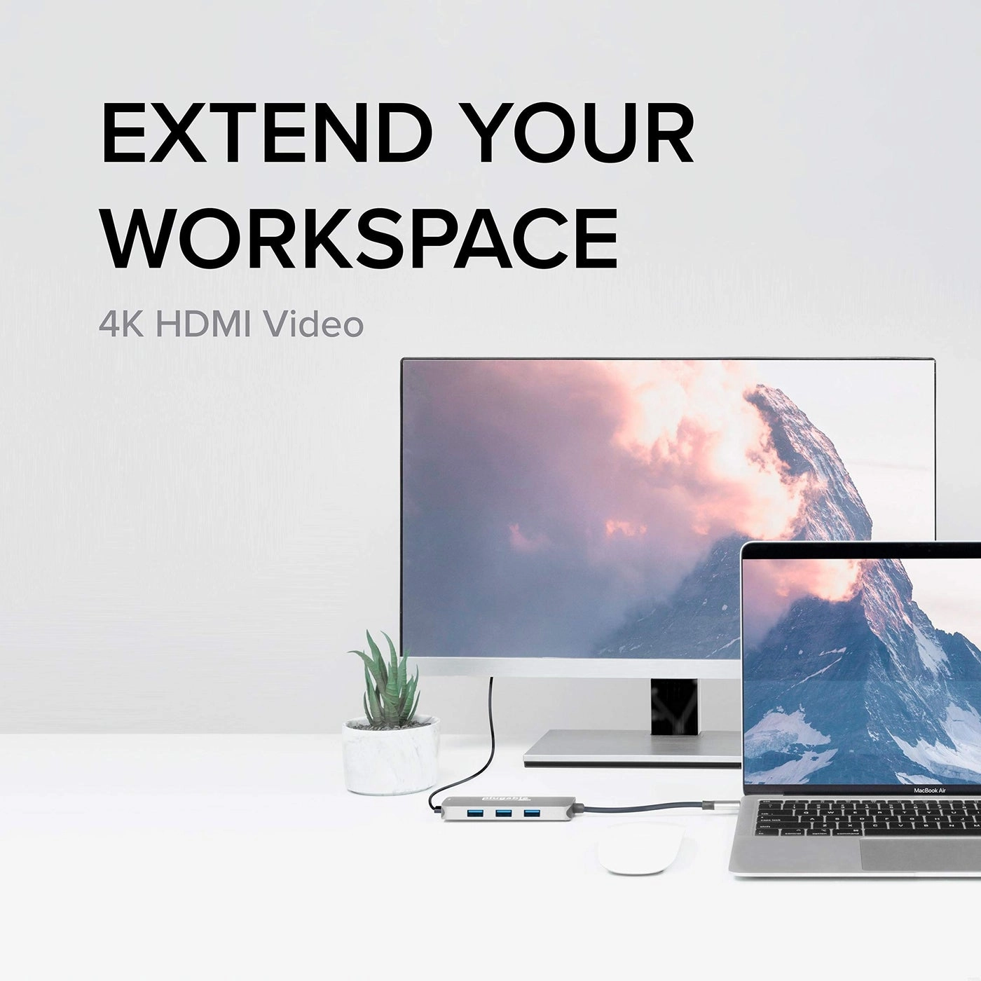 USB-C Hub - 7-in-1 4K HDMI 100W Charging