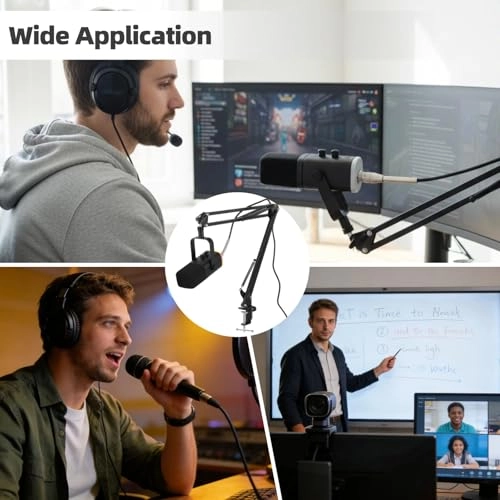 Dynamic Streaming USB Microphone USB+Wireless Microphone