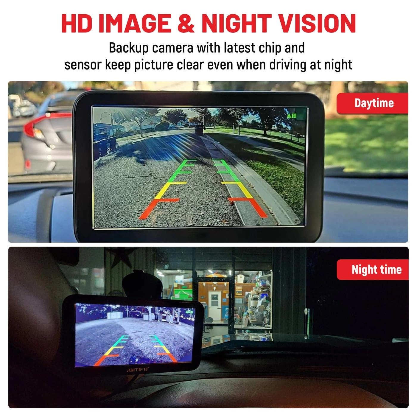 Third High Level Aftermarket Brake Light Cargo Backup Camera - 9 infra-red night vision 4PIN connector