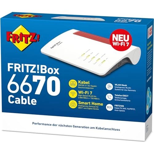 6670 Cable - Wi-Fi 7 DOCSIS 3.1