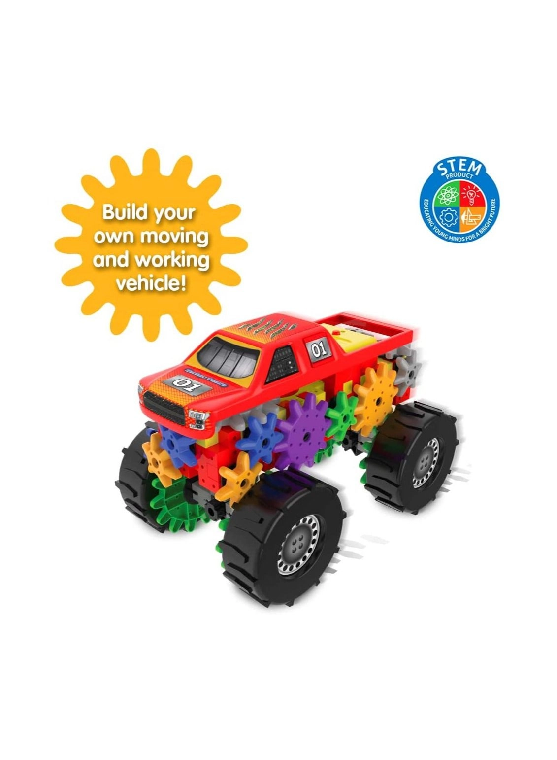 Techno Gears Monster Truck - 60 pcs