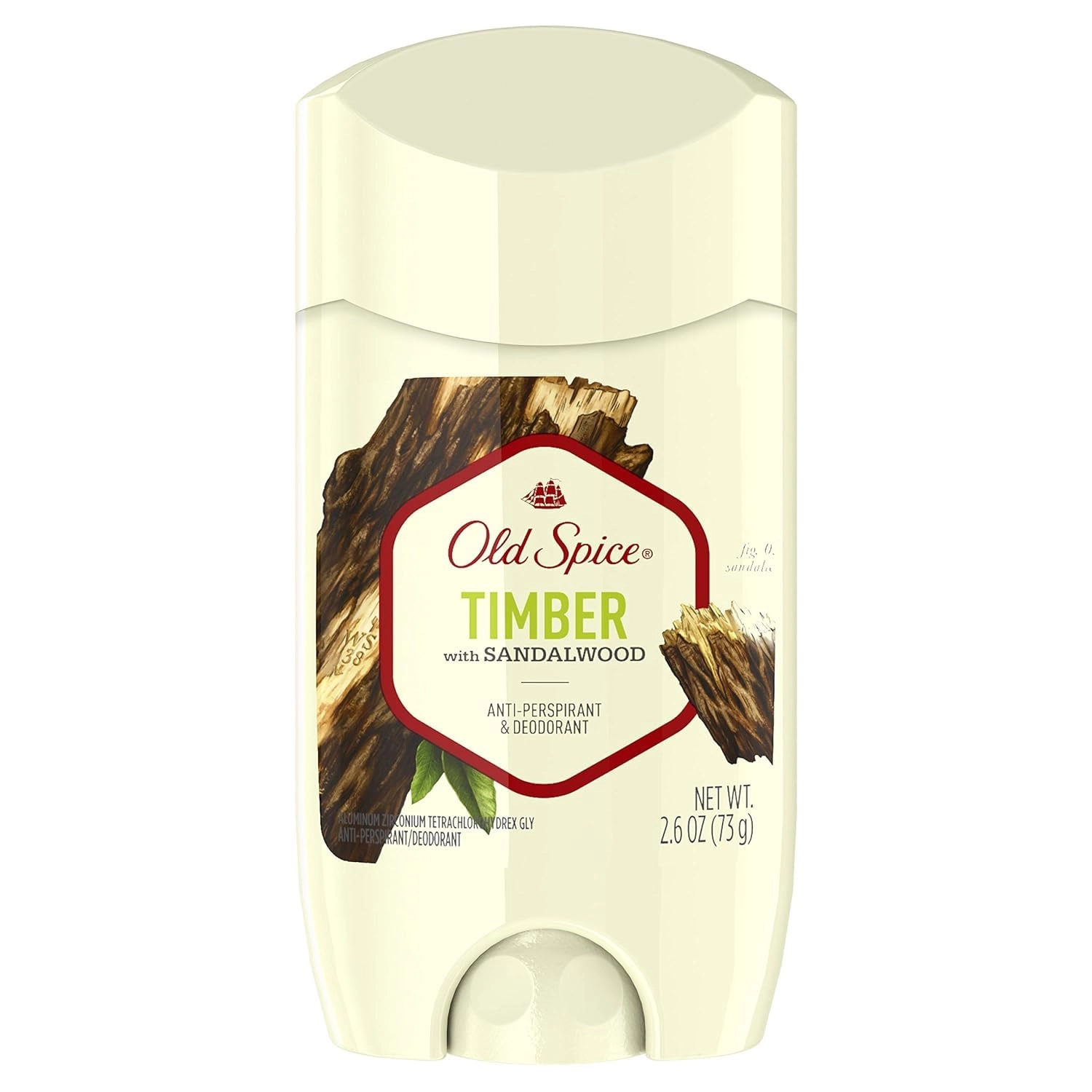 Antiperspirant Deodorant - Timber With Sandalwood 120 gram