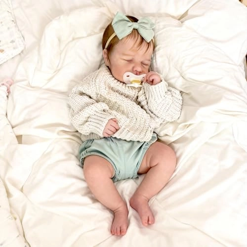 Loulou Reborn Baby Doll - 20 inch Full Body Vinyl Girl Ages 3+