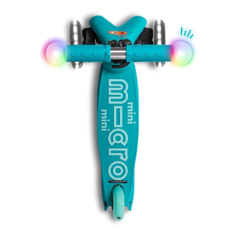 Mini Deluxe Magic - Aqua LED wheels