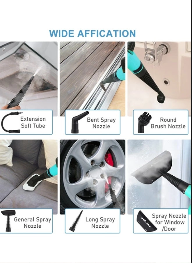 Portable Professional Steam High Pressure Cleaner - Handheld 247cm power cord