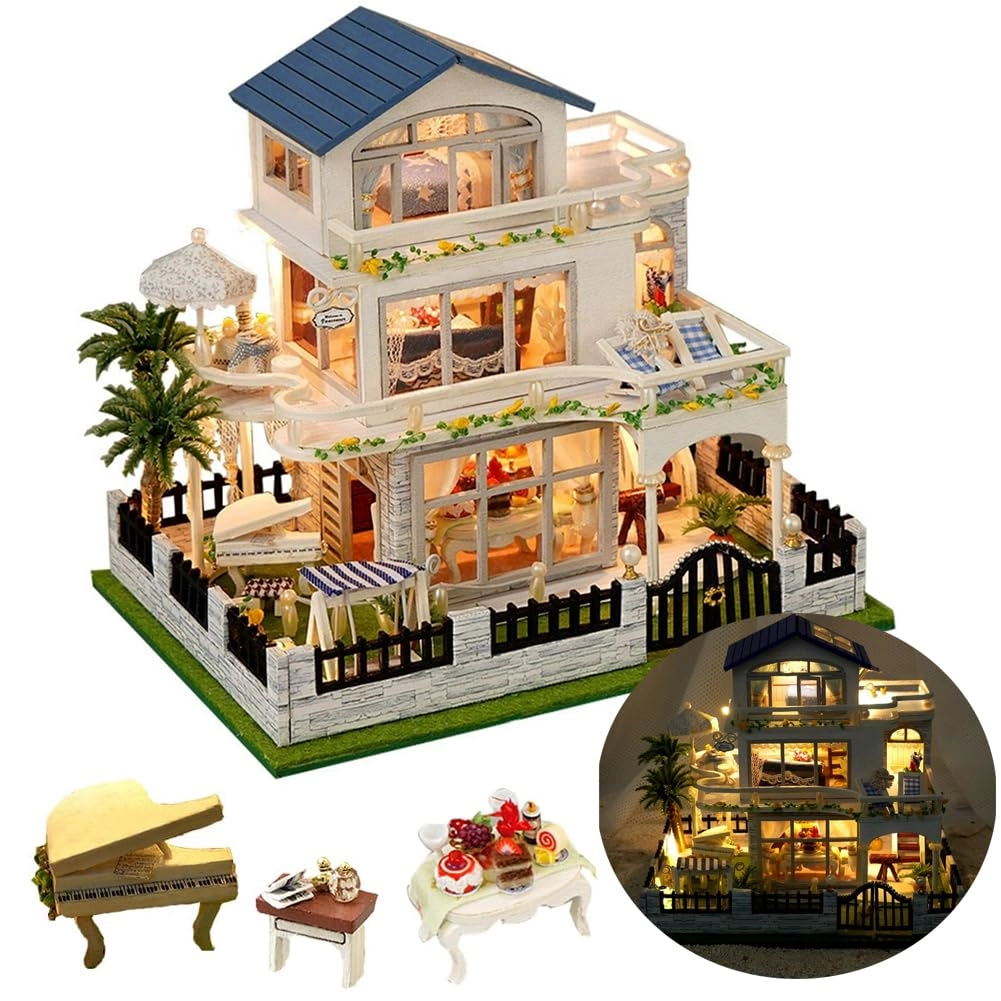 TOPBSFARNY Miniature Landscapes Dollhouse Kit - 1:36