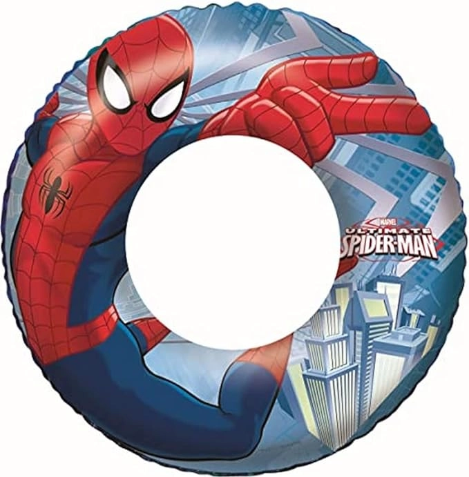 Bestway Spider-Man Swimming Ring - Inflatable 56cm Ages 3-6