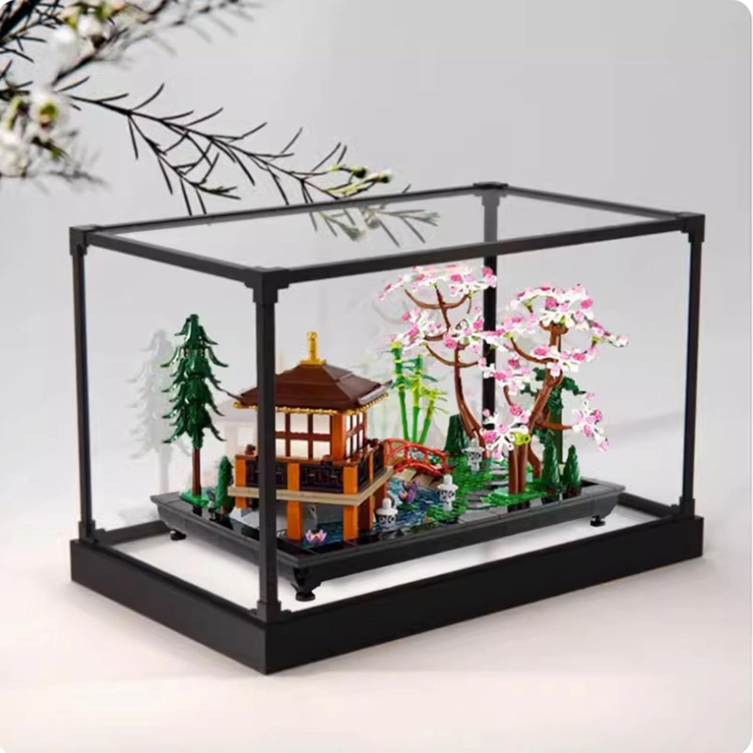 OYTOCLKU Display Case - 40 x25 x25cm 3mm Acrylic