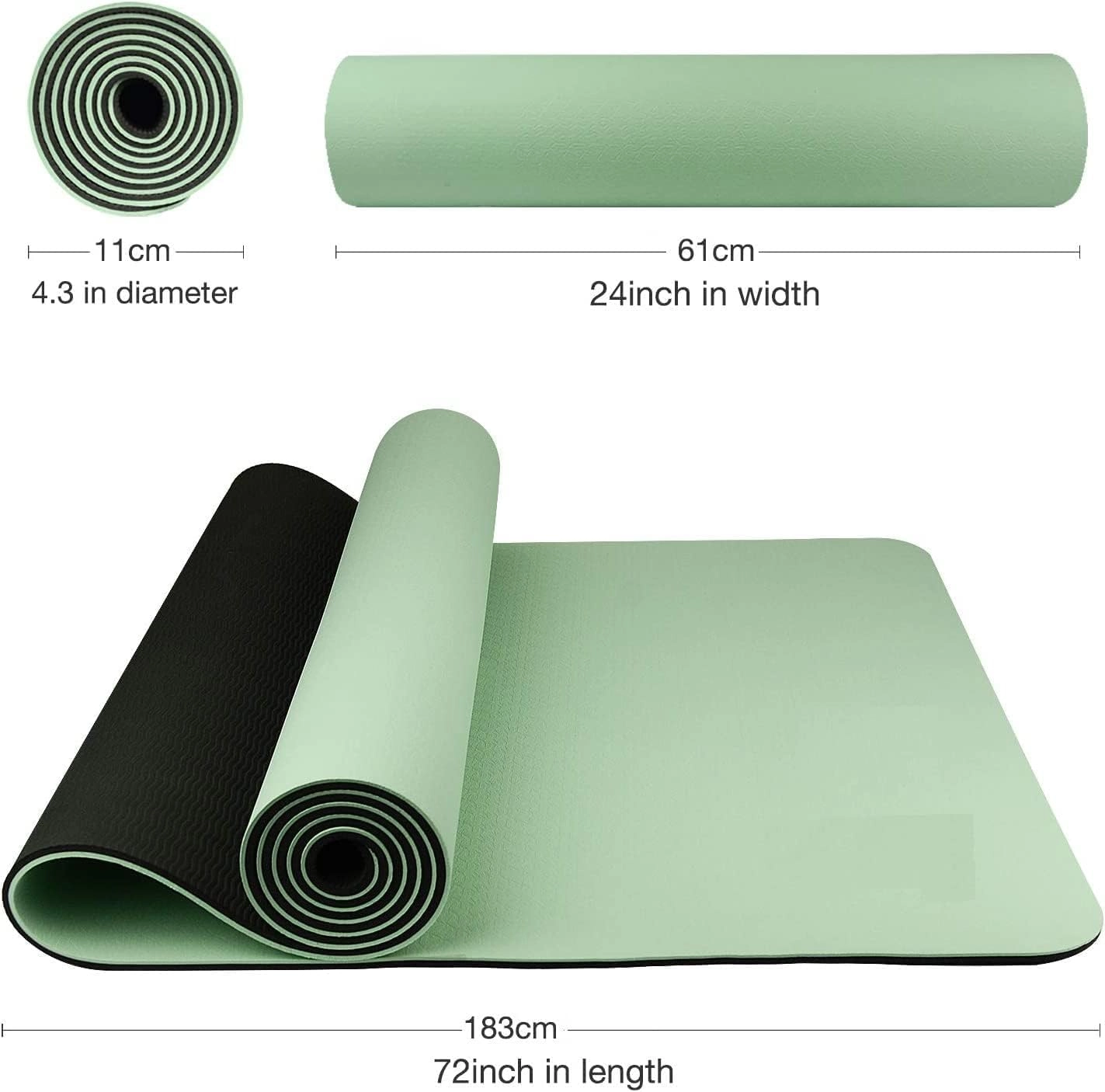 Yoga Mat - TPE 6mm