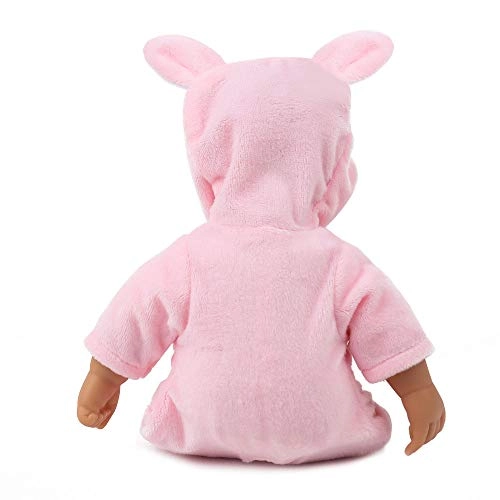 Reborn baby doll - 10 inch Handmade cloth body Blue