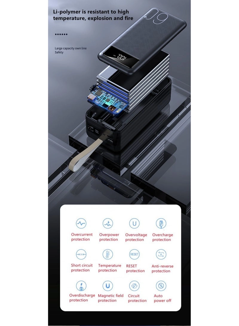 Power bank - 60000 mAh 4USB