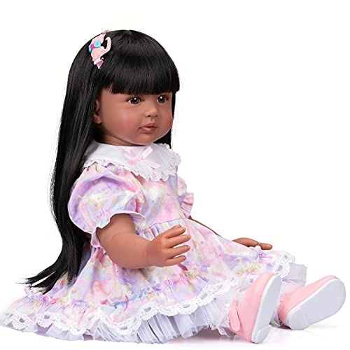 Reborn Baby Doll - 24 inches Vinyl Weighted Body Ages 3+
