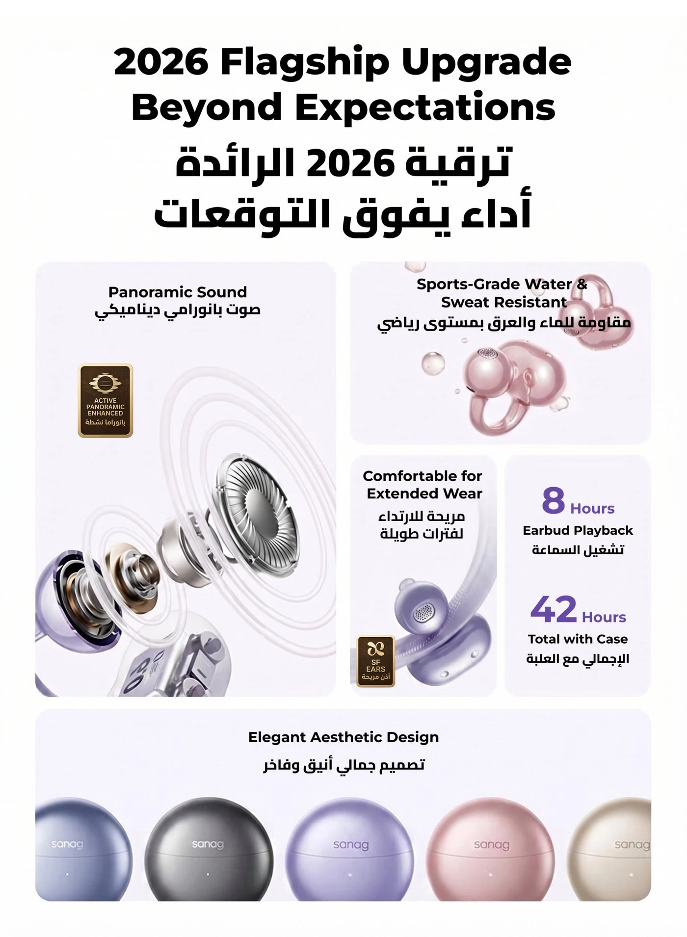 S6S Pro Wireless Headphone