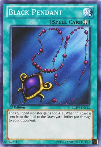 Yu-Gi-Oh! Black Pendant LCJW-EN123 - 1st Edition